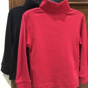 2 turtle neck tops